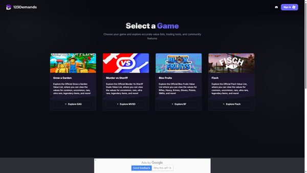 123demands.com screenshot