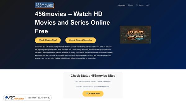 456movies.org screenshot