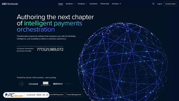 aciworldwide.com screenshot