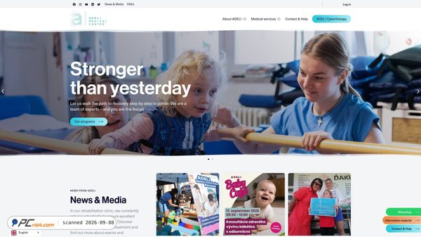adelicenter.com screenshot