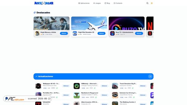 adescargar.net screenshot