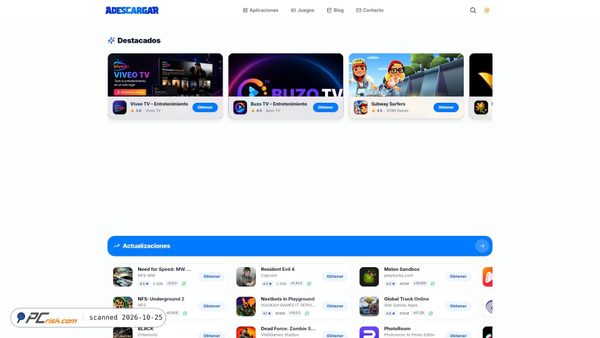 adescargar.net screenshot