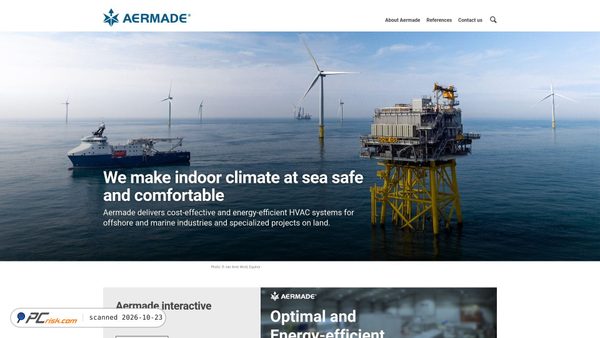 aermade.no screenshot