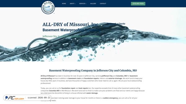 alldrymo.com screenshot