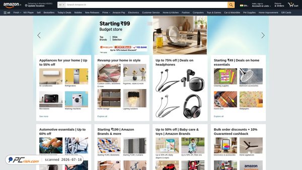 amazon.in screenshot