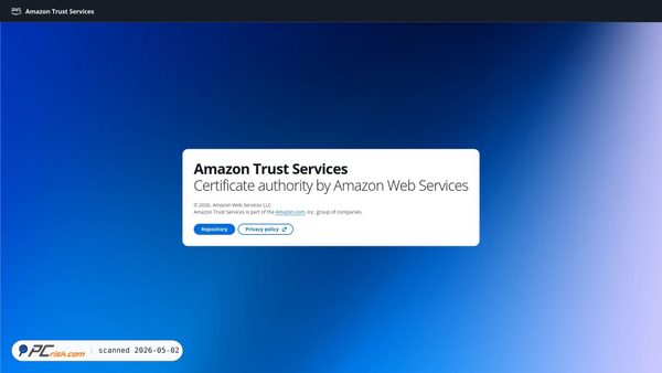 amazontrust.com screenshot