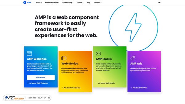ampproject.org screenshot