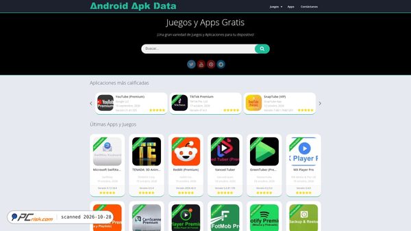 androidapkdata.org screenshot