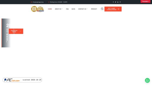 angelraguel.org screenshot