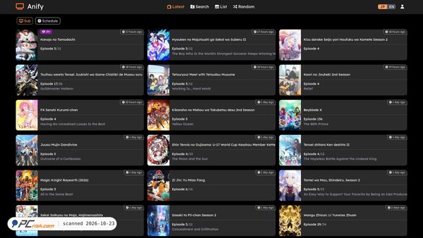 anify.to screenshot