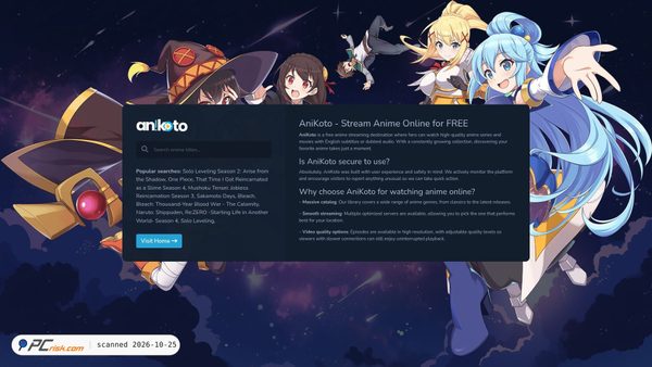 anikoto.me screenshot