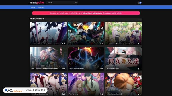 animepahe.ng screenshot
