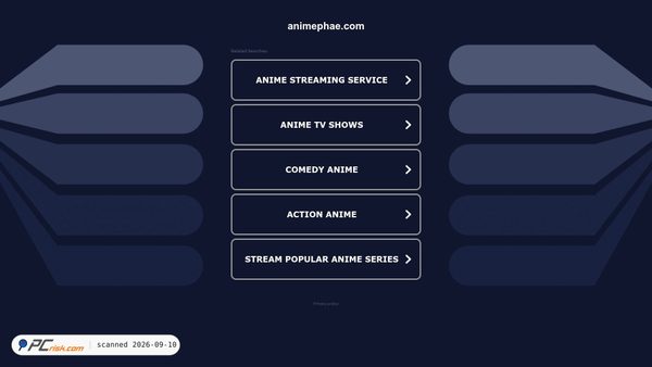 animephae.com screenshot