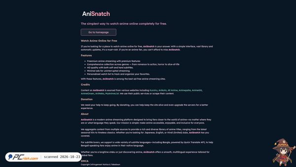 anisnatch.top screenshot