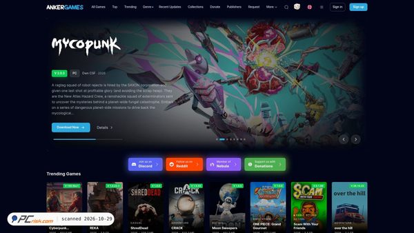 ankergames.net screenshot