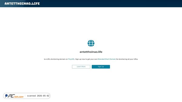 antetthoinao.life screenshot