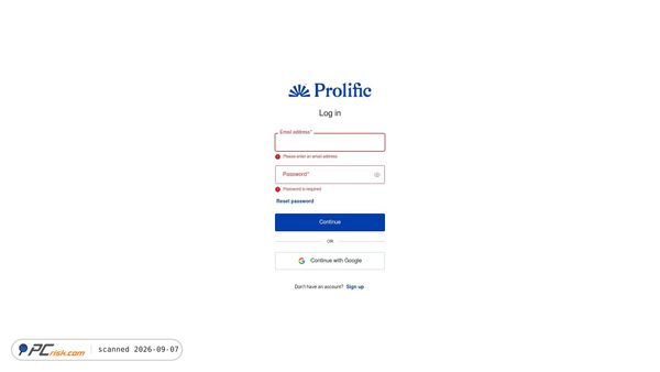 app.prolific.com screenshot