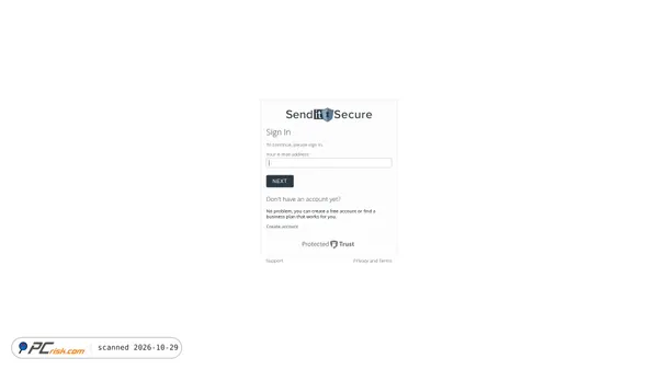 app.protectedtrust.com screenshot
