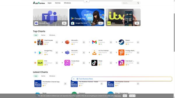 appreviewnest.com screenshot