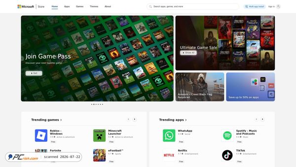 apps.microsoft.com screenshot