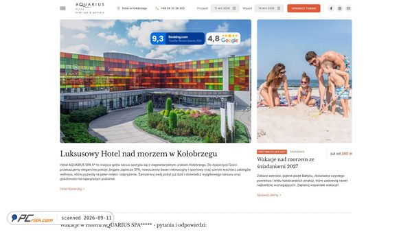 aquariusspa.pl screenshot