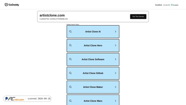 artistclone.com screenshot