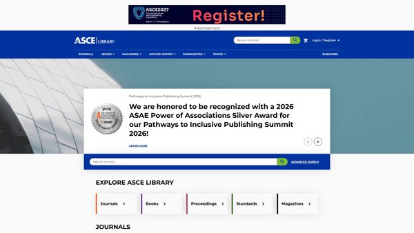 ascelibrary.org screenshot