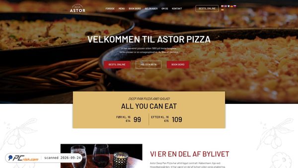 astorpizza.dk screenshot