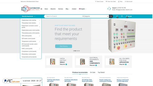 automation-electric.com screenshot