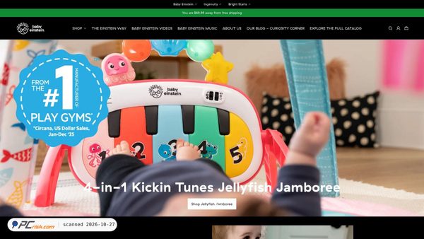 babyeinstein.com screenshot