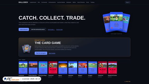 ballsdex.com screenshot