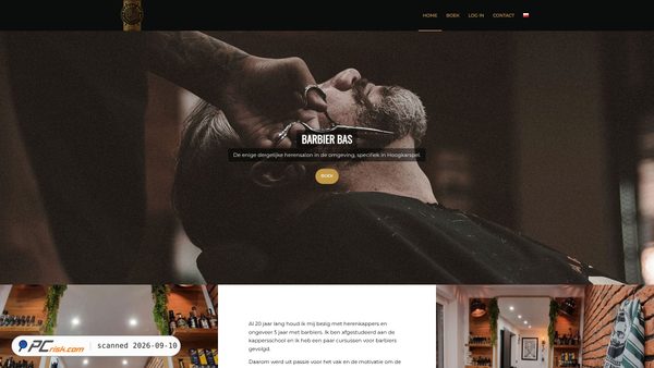 barbierbas.nl screenshot