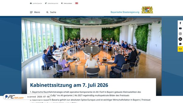 bayern.de screenshot