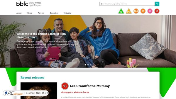 bbfc.co.uk screenshot
