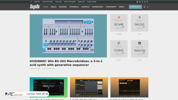 bedroomproducersblog.com screenshot