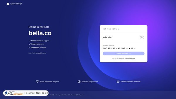 bella.co screenshot