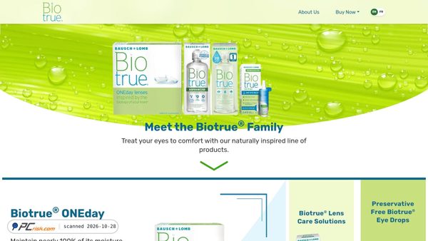 biotrue.ca screenshot