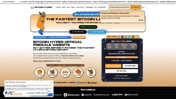 bitcoinhyper.com screenshot