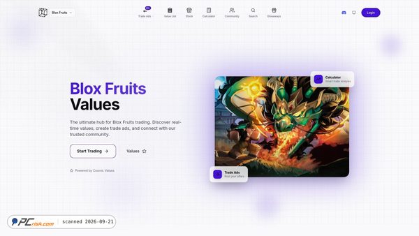 bloxfruitsvalues.com screenshot