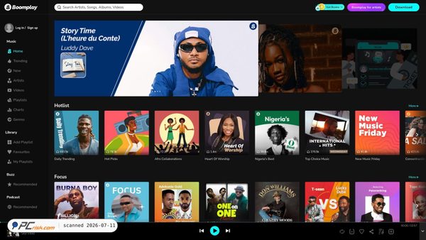 boomplaymusic.com screenshot