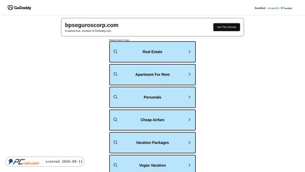 bpseguroscorp.com screenshot