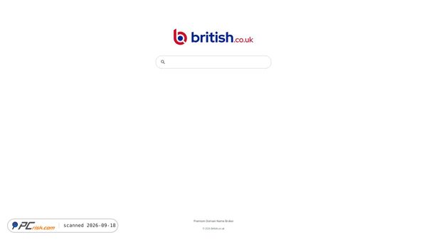 british.co.uk screenshot
