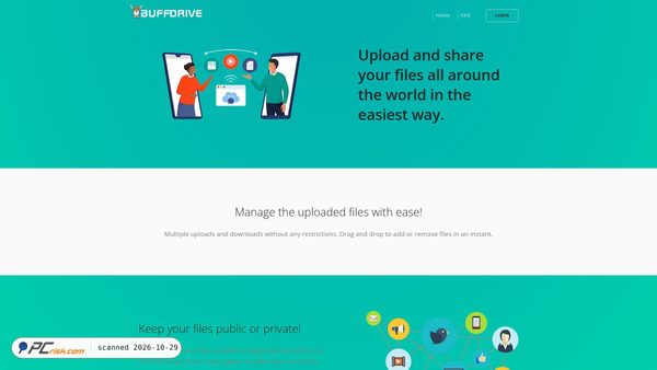 buffdrive.com screenshot