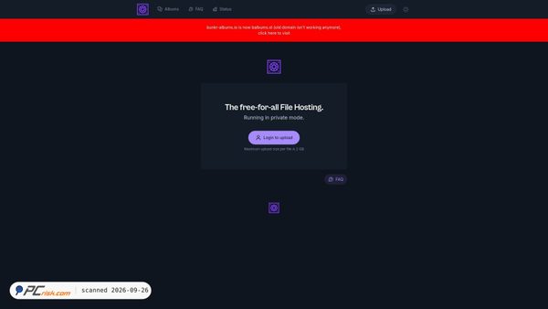 bunkr.si screenshot