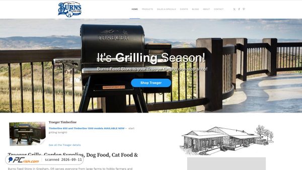 burnsfeed.com screenshot