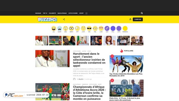 buzzdici.com screenshot