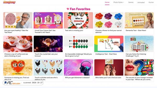 buzzfuzzy.com screenshot