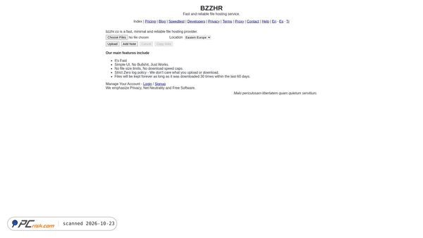 bzzhr.co screenshot