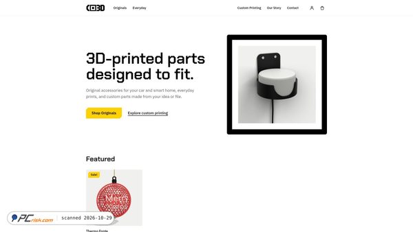 c3d.shop screenshot
