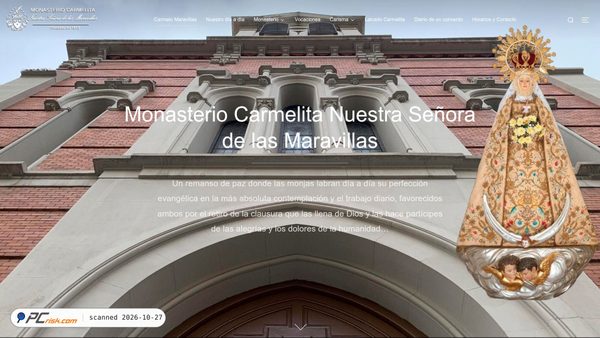 carmelomaravillas.es screenshot
